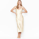 Women's 100% Silk Nightgown Ladies Silk Nightdress